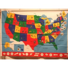 United States Map - Blue
